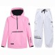 ARCTIC QUEEN Men's Women's Ski Jacket with Pants Ski Suit Outdoor Winter Thermal Warm Waterproof Windproof Breathable Hooded Clothing Suit for Skiing Snowboarding Winter Sports ARCTIC QUEEN Men's Women's Ski Jacket with Pants Ski Suit Outdoor Winter Thermal Warm Waterproof Windproof Breathable Hooded Clothing Suit for Skiing Snowboarding Winter Sports