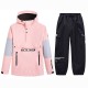 ARCTIC QUEEN Men's Women's Ski Jacket with Pants Ski Suit Outdoor Winter Thermal Warm Waterproof Windproof Breathable Hooded Clothing Suit for Skiing Snowboarding Winter Sports ARCTIC QUEEN Men's Women's Ski Jacket with Pants Ski Suit Outdoor Winter Thermal Warm Waterproof Windproof Breathable Hooded Clothing Suit for Skiing Snowboarding Winter Sports