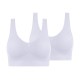 2 Pack Underwear Women's Plus Size Deep U Comfortable Beauty Back Yoga Vest with Pads No Steel Ring Gathered Shock-proof Sports Bra 2 Pack Underwear Women's Plus Size Deep U Comfortable Beauty Back Yoga Vest with Pads No Steel Ring Gathered Shock-proof Sports Bra