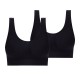2 Pack Underwear Women's Plus Size Deep U Comfortable Beauty Back Yoga Vest with Pads No Steel Ring Gathered Shock-proof Sports Bra 2 Pack Underwear Women's Plus Size Deep U Comfortable Beauty Back Yoga Vest with Pads No Steel Ring Gathered Shock-proof Sports Bra
