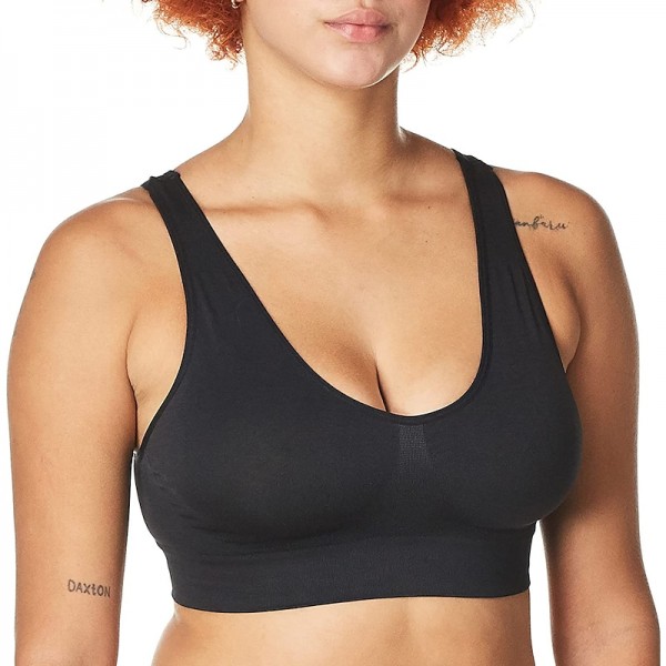2 Pack Underwear Women's Plus Size Deep U Comfortable Beauty Back Yoga Vest with Pads No Steel Ring Gathered Shock-proof Sports Bra 2 Pack Underwear Women's Plus Size Deep U Comfortable Beauty Back Yoga Vest with Pads No Steel Ring Gathered Shock-proof Sports Bra