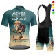 Men&#039;s Cycling Jersey with Bib Shorts Short Sleeve Mountain Bike MTB Road Bike Cycling Red Royal Blue Blue Bike Quick Dry Moisture Wicking Spandex Sports Geometric Funny Clothing Apparel