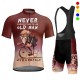 Men&#039;s Cycling Jersey with Bib Shorts Short Sleeve Mountain Bike MTB Road Bike Cycling Red Royal Blue Blue Bike Quick Dry Moisture Wicking Spandex Sports Geometric Funny Clothing Apparel