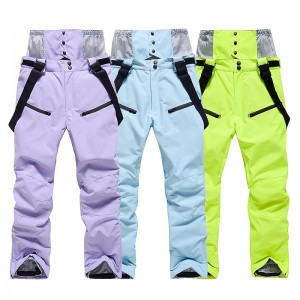 ARCTIC QUEEN Men&#039;s Women&#039;s Ski / Snow Pants Outdoor Winter Thermal Warm Waterproof Windproof Breathable Pants / Trousers Bottoms for Skiing Camping / Hiking Ski Winter Sports