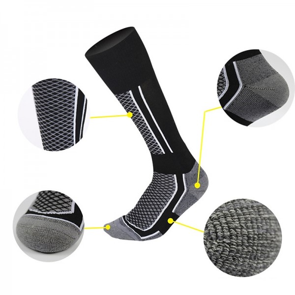 Men's Women's Ski Socks Outdoor Winter Thermal Warm Breathable Sweat-Wicking Crew Socks for Skiing Camping / Hiking Snowboarding Ski Men's Women's Ski Socks Outdoor Winter Thermal Warm Breathable Sweat-Wicking Crew Socks for Skiing Camping / Hiking Snowboarding Ski