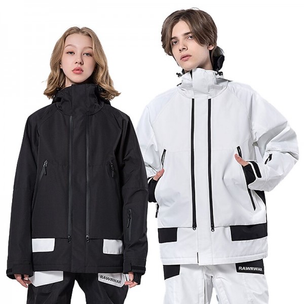 Men's Women's Ski Jacket Outdoor Winter Thermal Warm Waterproof Windproof Breathable Jacket for Snowboarding Ski Winter Sports Men's Women's Ski Jacket Outdoor Winter Thermal Warm Waterproof Windproof Breathable Jacket for Snowboarding Ski Winter Sports