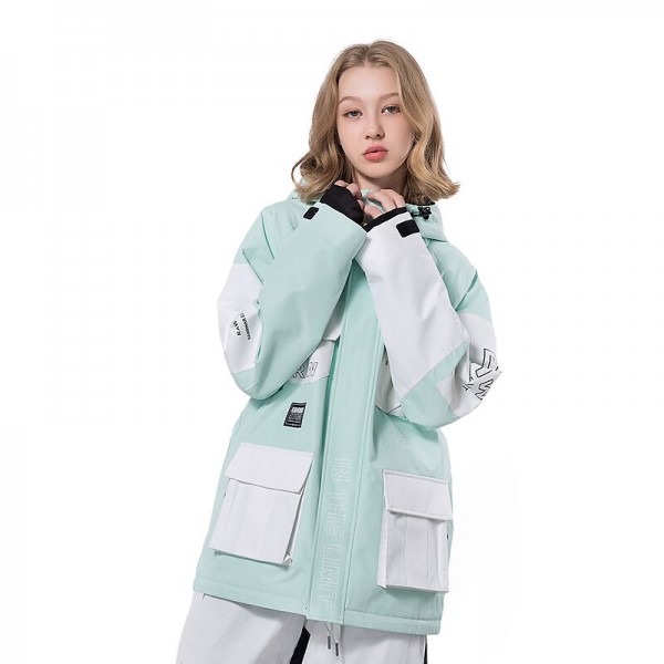 Men's Women's Ski Jacket Outdoor Winter Thermal Warm Reflective Waterproof Windproof Jacket for Snowboarding Ski Winter Sports Men's Women's Ski Jacket Outdoor Winter Thermal Warm Reflective Waterproof Windproof Jacket for Snowboarding Ski Winter Sports