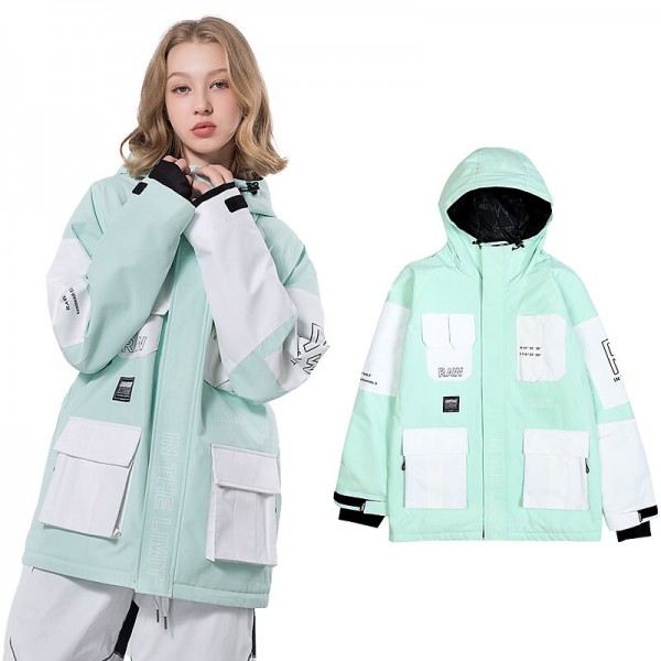 Men's Women's Ski Jacket Outdoor Winter Thermal Warm Reflective Waterproof Windproof Jacket for Snowboarding Ski Winter Sports Men's Women's Ski Jacket Outdoor Winter Thermal Warm Reflective Waterproof Windproof Jacket for Snowboarding Ski Winter Sports
