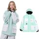 Men's Women's Ski Jacket Outdoor Winter Thermal Warm Reflective Waterproof Windproof Jacket for Snowboarding Ski Winter Sports Men's Women's Ski Jacket Outdoor Winter Thermal Warm Reflective Waterproof Windproof Jacket for Snowboarding Ski Winter Sports