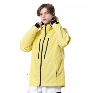 Men&#039;s Women&#039;s Ski Jacket Outdoor Winter Thermal Warm Waterproof Windproof Breathable Jacket for Snowboarding Ski Winter Sports