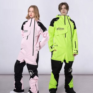 Men&#039;s Women&#039;s Ski Suit Outdoor Winter Thermal Warm Waterproof Windproof Breathable Snow Suit for Skiing Snowboarding Winter Sports