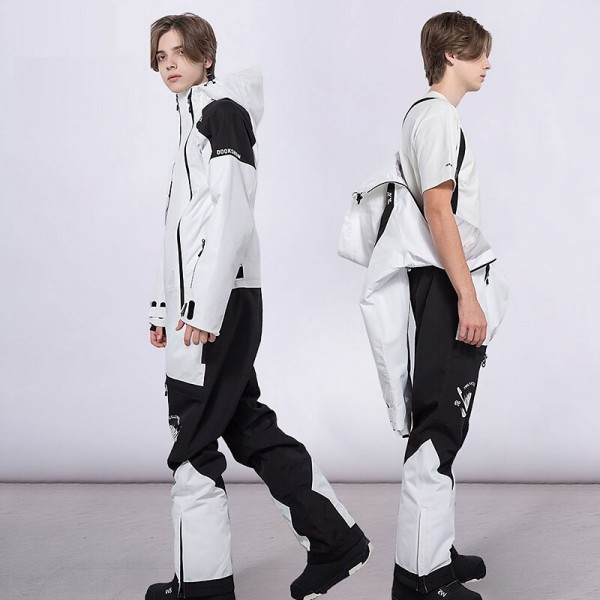 Men's Women's Ski Suit Outdoor Winter Thermal Warm Waterproof Windproof Breathable Snow Suit for Skiing Snowboarding Winter Sports Men's Women's Ski Suit Outdoor Winter Thermal Warm Waterproof Windproof Breathable Snow Suit for Skiing Snowboarding Winter Sports