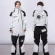 Men's Women's Ski Suit Outdoor Winter Thermal Warm Waterproof Windproof Breathable Snow Suit for Skiing Snowboarding Winter Sports Men's Women's Ski Suit Outdoor Winter Thermal Warm Waterproof Windproof Breathable Snow Suit for Skiing Snowboarding Winter Sports