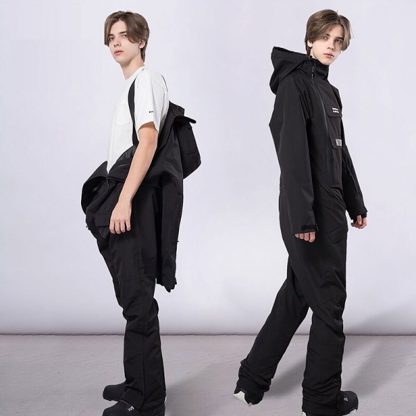 Men's Women's Ski Suit Outdoor Winter Thermal Warm Waterproof Windproof Breathable Snow Suit for Skiing Snowboarding Winter Sports Men's Women's Ski Suit Outdoor Winter Thermal Warm Waterproof Windproof Breathable Snow Suit for Skiing Snowboarding Winter Sports