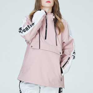 Men&#039;s Women&#039;s Hoodie Jacket Ski Jacket Outdoor Winter Thermal Warm Windproof Breathable Hooded Windbreaker Winter Jacket for Skiing Camping / Hiking Snowboarding Ski