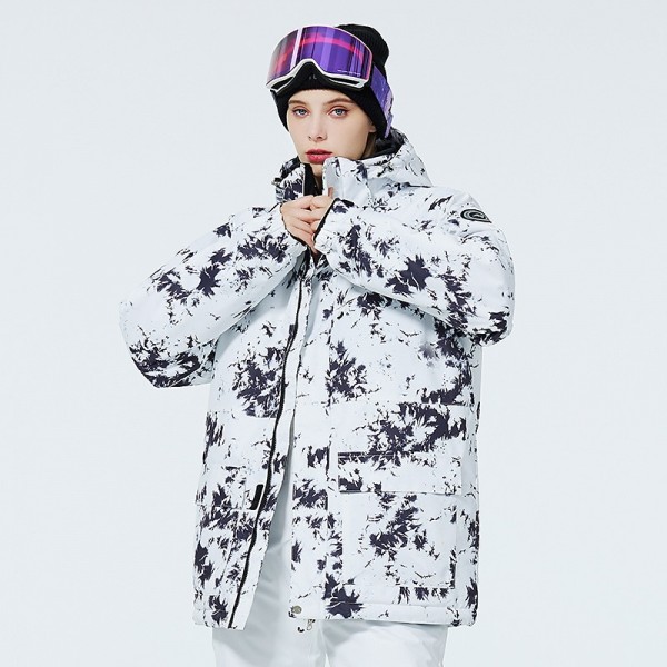 Men's Women's Hoodie Jacket Ski Jacket Outdoor Winter Thermal Warm Waterproof Windproof Breathable Detachable Hood Windbreaker Winter Jacket for Skiing Camping / Hiking Snowboarding Ski Men's Women's Hoodie Jacket Ski Jacket Outdoor Winter Thermal Warm Waterproof Windproof Breathable Detachable Hood Windbreaker Winter Jacket for Skiing Camping / Hiking Snowboarding Ski