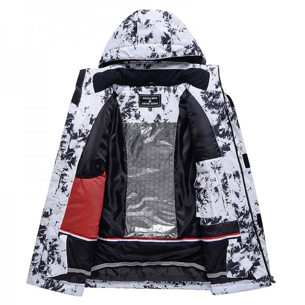 Men's Women's Hoodie Jacket Ski Jacket Outdoor Winter Thermal Warm Waterproof Windproof Breathable Detachable Hood Windbreaker Winter Jacket for Skiing Camping / Hiking Snowboarding Ski Men's Women's Hoodie Jacket Ski Jacket Outdoor Winter Thermal Warm Waterproof Windproof Breathable Detachable Hood Windbreaker Winter Jacket for Skiing Camping / Hiking Snowboarding Ski