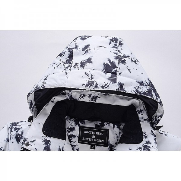 Men's Women's Hoodie Jacket Ski Jacket Outdoor Winter Thermal Warm Waterproof Windproof Breathable Detachable Hood Windbreaker Winter Jacket for Skiing Camping / Hiking Snowboarding Ski Men's Women's Hoodie Jacket Ski Jacket Outdoor Winter Thermal Warm Waterproof Windproof Breathable Detachable Hood Windbreaker Winter Jacket for Skiing Camping / Hiking Snowboarding Ski