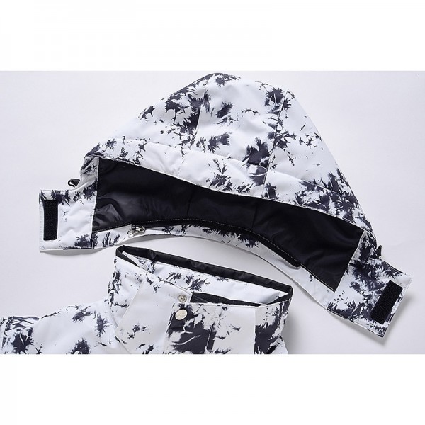 Men's Women's Hoodie Jacket Ski Jacket Outdoor Winter Thermal Warm Waterproof Windproof Breathable Detachable Hood Windbreaker Winter Jacket for Skiing Camping / Hiking Snowboarding Ski Men's Women's Hoodie Jacket Ski Jacket Outdoor Winter Thermal Warm Waterproof Windproof Breathable Detachable Hood Windbreaker Winter Jacket for Skiing Camping / Hiking Snowboarding Ski