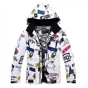 Men&#039;s Women&#039;s Hoodie Jacket Ski Jacket Outdoor Winter Thermal Warm Windproof Breathable Windbreaker Winter Jacket for Skiing Camping / Hiking Snowboarding Ski