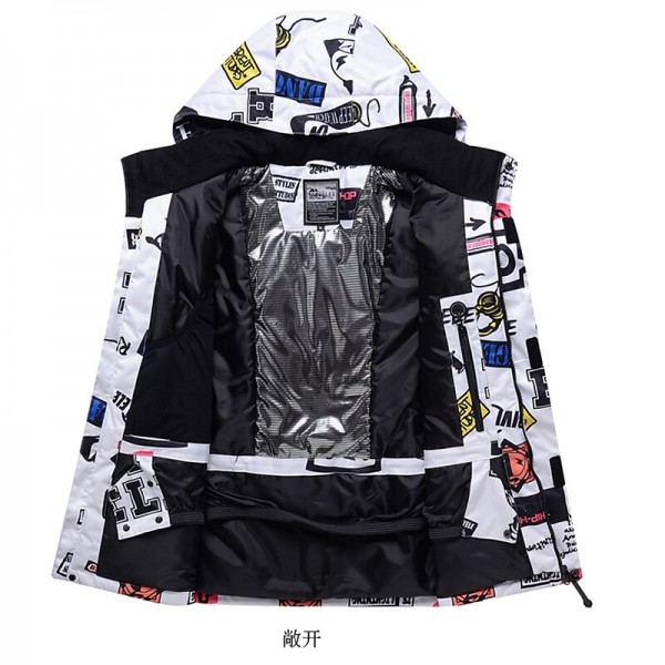 Men's Women's Hoodie Jacket Ski Jacket Outdoor Winter Thermal Warm Windproof Breathable Windbreaker Winter Jacket for Skiing Camping / Hiking Snowboarding Ski Men's Women's Hoodie Jacket Ski Jacket Outdoor Winter Thermal Warm Windproof Breathable Windbreaker Winter Jacket for Skiing Camping / Hiking Snowboarding Ski