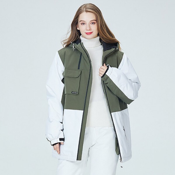 Men's Women's Hoodie Jacket Ski Jacket Outdoor Winter Thermal Warm Waterproof Windproof Breathable Hooded Windbreaker Winter Jacket for Skiing Camping / Hiking Snowboarding Ski Men's Women's Hoodie Jacket Ski Jacket Outdoor Winter Thermal Warm Waterproof Windproof Breathable Hooded Windbreaker Winter Jacket for Skiing Camping / Hiking Snowboarding Ski