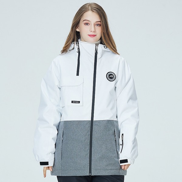 Men's Women's Hoodie Jacket Ski Jacket Outdoor Winter Thermal Warm Waterproof Windproof Breathable Hooded Windbreaker Winter Jacket for Skiing Camping / Hiking Snowboarding Ski Men's Women's Hoodie Jacket Ski Jacket Outdoor Winter Thermal Warm Waterproof Windproof Breathable Hooded Windbreaker Winter Jacket for Skiing Camping / Hiking Snowboarding Ski