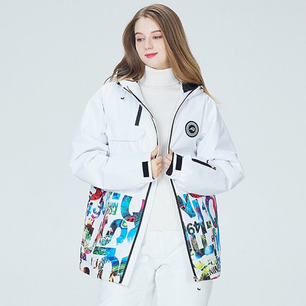 Men's Women's Hoodie Jacket Ski Jacket Outdoor Winter Thermal Warm Waterproof Windproof Breathable Hooded Windbreaker Winter Jacket for Skiing Camping / Hiking Snowboarding Ski Men's Women's Hoodie Jacket Ski Jacket Outdoor Winter Thermal Warm Waterproof Windproof Breathable Hooded Windbreaker Winter Jacket for Skiing Camping / Hiking Snowboarding Ski