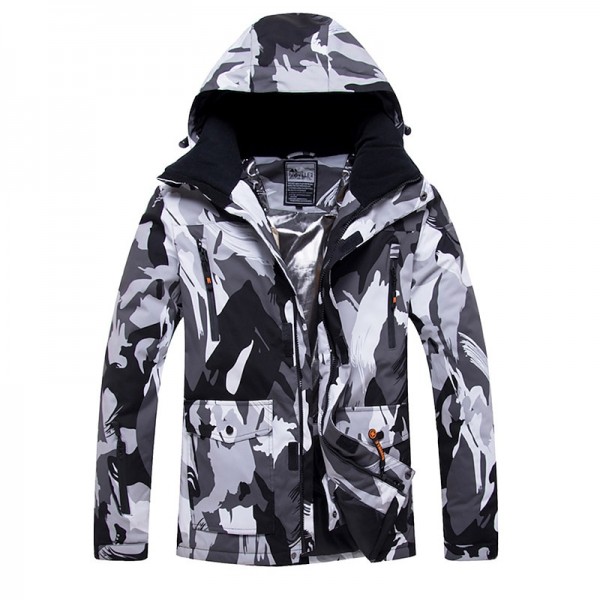 Men's Women's Hoodie Jacket Ski Jacket Outdoor Winter Thermal Warm Windproof Breathable Detachable Hood Windbreaker Winter Jacket for Skiing Camping / Hiking Snowboarding Ski Men's Women's Hoodie Jacket Ski Jacket Outdoor Winter Thermal Warm Windproof Breathable Detachable Hood Windbreaker Winter Jacket for Skiing Camping / Hiking Snowboarding Ski