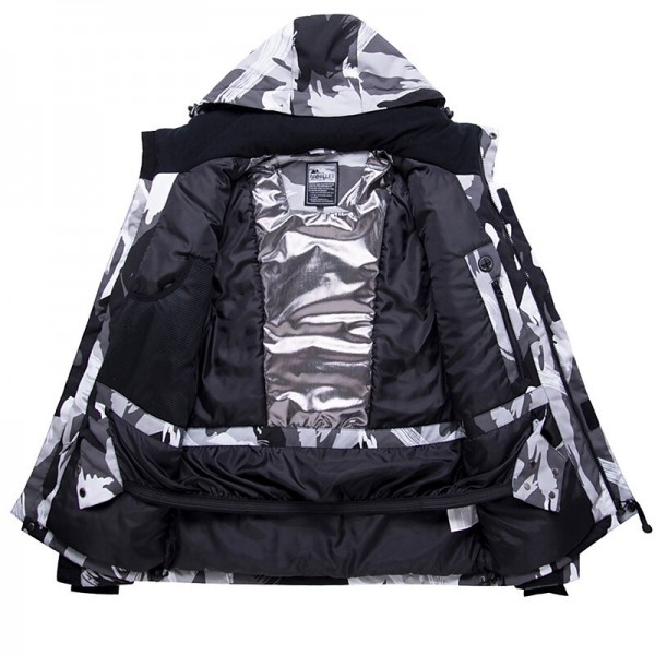 Men's Women's Hoodie Jacket Ski Jacket Outdoor Winter Thermal Warm Windproof Breathable Detachable Hood Windbreaker Winter Jacket for Skiing Camping / Hiking Snowboarding Ski Men's Women's Hoodie Jacket Ski Jacket Outdoor Winter Thermal Warm Windproof Breathable Detachable Hood Windbreaker Winter Jacket for Skiing Camping / Hiking Snowboarding Ski