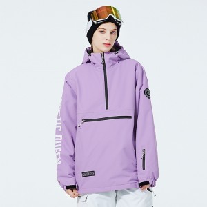 Men&#039;s Women&#039;s Hoodie Jacket Ski Jacket Outdoor Winter Thermal Warm Waterproof Windproof Breathable Hooded Windbreaker Top for Skiing Camping / Hiking Snowboarding Ski
