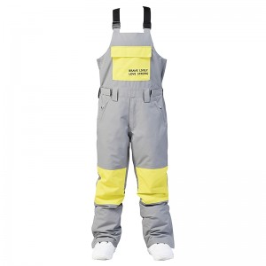 Men&#039;s Women&#039;s Ski / Snow Pants Outdoor Winter Thermal Warm Windproof Breathable Bib Pants for Camping / Hiking Snowboarding Winter Sports