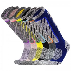 Men&#039;s Women&#039;s Ski Socks Outdoor Winter Anti-Slip Thermal Warm Breathable Sweat-Wicking Crew Socks for Skiing Camping / Hiking Snowboarding Ski