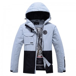 Men&#039;s Women&#039;s Ski Jacket Outdoor Winter Thermal Warm Windproof Breathable Windbreaker Winter Jacket for Skiing Camping / Hiking Snowboarding Ski