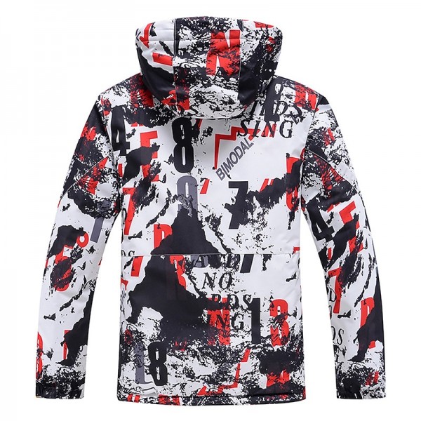 Men's Ski Jacket Outdoor Winter Thermal Warm Windproof Breathable Detachable Hood Windbreaker Winter Jacket for Skiing Camping / Hiking Snowboarding Ski Men's Ski Jacket Outdoor Winter Thermal Warm Windproof Breathable Detachable Hood Windbreaker Winter Jacket for Skiing Camping / Hiking Snowboarding Ski