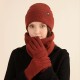 Men's Women's Hat Scarf Gloves Set Outdoor Winter Thermal Warm Windproof for Skiing Camping / Hiking Snowboarding Ski Men's Women's Hat Scarf Gloves Set Outdoor Winter Thermal Warm Windproof for Skiing Camping / Hiking Snowboarding Ski