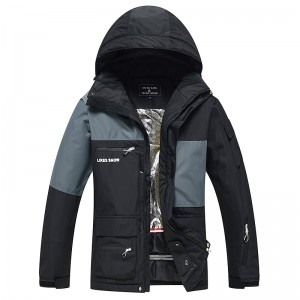 Men&#039;s Women&#039;s Ski Jacket Outdoor Winter Thermal Warm Windproof Breathable Windbreaker Winter Jacket for Skiing Camping / Hiking Snowboarding Ski