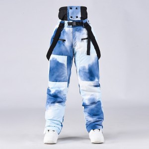 Men&#039;s Women&#039;s Ski / Snow Pants Outdoor Winter Anti-Slip Thermal Warm Windproof Breathable Bib Pants Bottoms for Skiing Snowboarding Ski Winter Sports