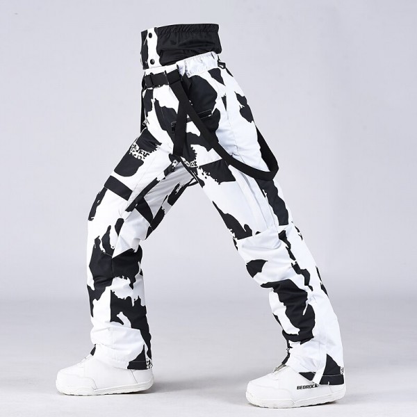 Men's Women's Ski / Snow Pants Outdoor Winter Anti-Slip Thermal Warm Windproof Breathable Bib Pants Bottoms for Skiing Snowboarding Ski Winter Sports Men's Women's Ski / Snow Pants Outdoor Winter Anti-Slip Thermal Warm Windproof Breathable Bib Pants Bottoms for Skiing Snowboarding Ski Winter Sports