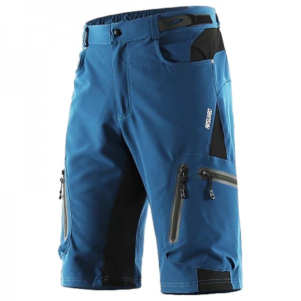 Arsuxeo Men's Cycling MTB Shorts Bike Shorts Bike Shorts Baggy Shorts Relaxed Fit Mountain Bike MTB Road Bike Cycling Sports Breathable Quick Dry Waterproof Zipper Black / Orange Dark Blue+Black Arsuxeo Men's Cycling MTB Shorts Bike Shorts Bike Shorts Baggy Shorts Relaxed Fit Mountain Bike MTB Road Bike Cycling Sports Breathable Quick Dry Waterproof Zipper Black / Orange Dark Blue+Black