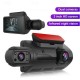 A68 1080p New Design / HD / 360° monitoring Car DVR 150 Degree Wide Angle 3 inch IPS Dash Cam with Night Vision / G-Sensor / motion detection 4 infrared LEDs Car Recorder
