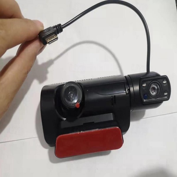 A68 1080p New Design / HD / 360° monitoring Car DVR 150 Degree Wide Angle 3 inch IPS Dash Cam with Night Vision / G-Sensor / motion detection 4 infrared LEDs Car Recorder