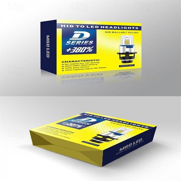 LED car headlights with decoding integrated D-series headlights LED high-power D2s/r D4s/r high brightness front lights LED car headlights with decoding integrated D-series headlights LED high-power D2s/r D4s/r high brightness front lights