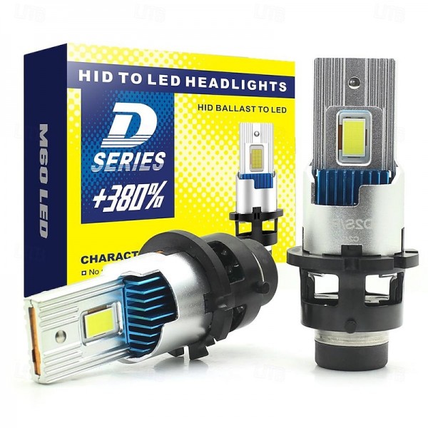 LED car headlights with decoding integrated D-series headlights LED high-power D2s/r D4s/r high brightness front lights LED car headlights with decoding integrated D-series headlights LED high-power D2s/r D4s/r high brightness front lights