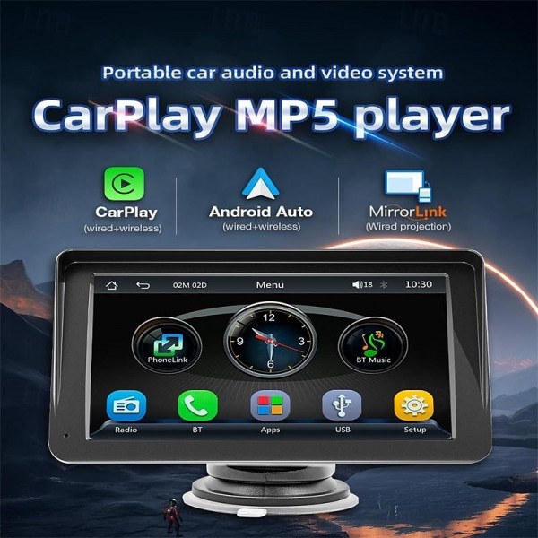 Factory OEM B500W 7 inch 2 DIN Android Car MP5 Player MP3 Built-in Bluetooth for universal Avenger