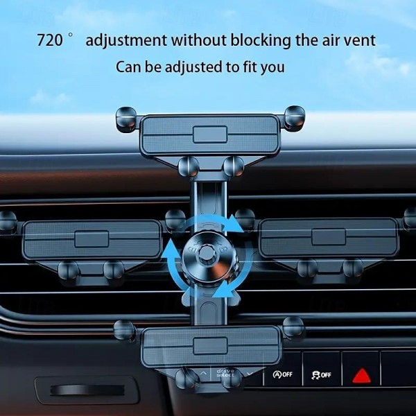 Car Phone Bracket General Air Conditioning Outlet Car Navigation Bracket Fixed Support Frame Car Phone Bracket General Air Conditioning Outlet Car Navigation Bracket Fixed Support Frame