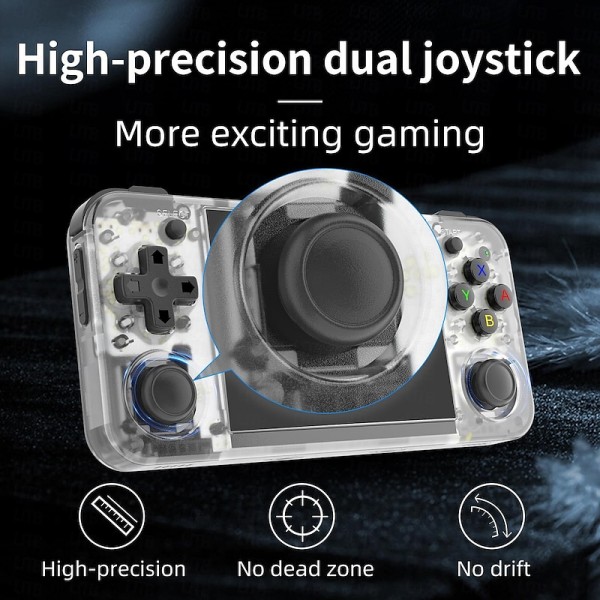 ANBERNIC RG35XX H Handheld Game Console, 3.5 Inch HD Screen Portable Audio Video Player, Double Rocker Handheld Retro Game Console