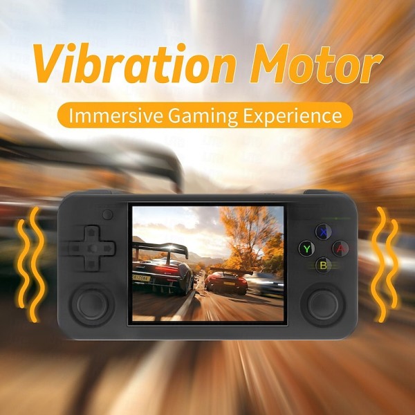 ANBERNIC RG35XX H Handheld Game Console, 3.5 Inch HD Screen Portable Audio Video Player, Double Rocker Handheld Retro Game Console