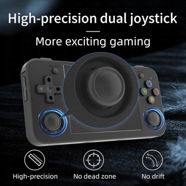 ANBERNIC RG35XX H Handheld Game Console, 3.5 Inch HD Screen Portable Audio Video Player, Double Rocker Handheld Retro Game Console