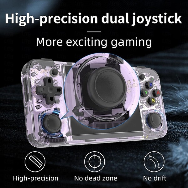 ANBERNIC RG35XX H Handheld Game Console, 3.5 Inch HD Screen Portable Audio Video Player, Double Rocker Handheld Retro Game Console